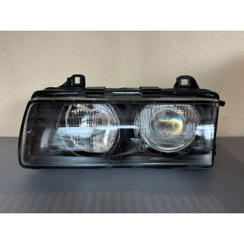 BMW e36 (91-99) L kreisais lukturis ar lēcu, melns