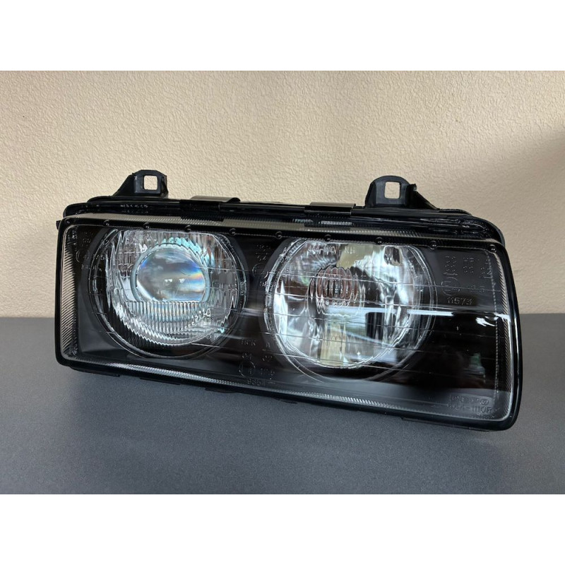BMW e36 (91-99) L+R lukturi ar lēcām, melni
