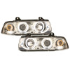 BMW e36 2D (91-98) CCFL lukturi, hromēti