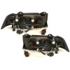 BMW e36 4D (91-98) CCFL lukturi, melni