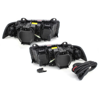 BMW e36 2D (91-98) lukturi, hromēti