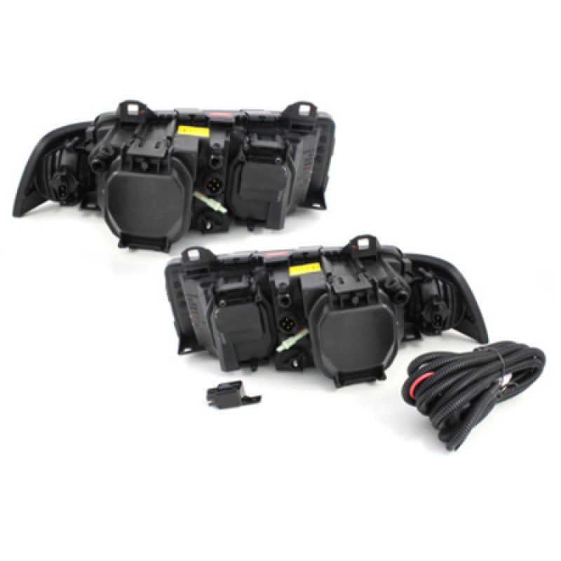 BMW e36 2D (91-98) lukturi, hromēti