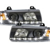 BMW e36 4D (91-98) LED lukturi, melni