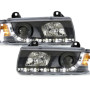 BMW e36 2D (91-98) DRL lukturi, melni