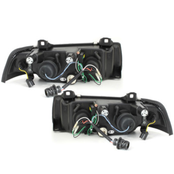 BMW e36 2D (91-98) LED lukturi, melni