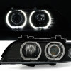 BMW e39 (95-00) xenon, LED lukturi, melni