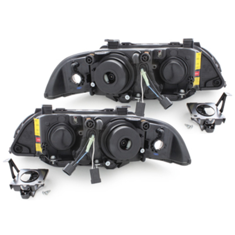 BMW e39 (95-00) xenon, LED lukturi, melni