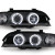 BMW e39 (95-00) CCFL lukturi, melni