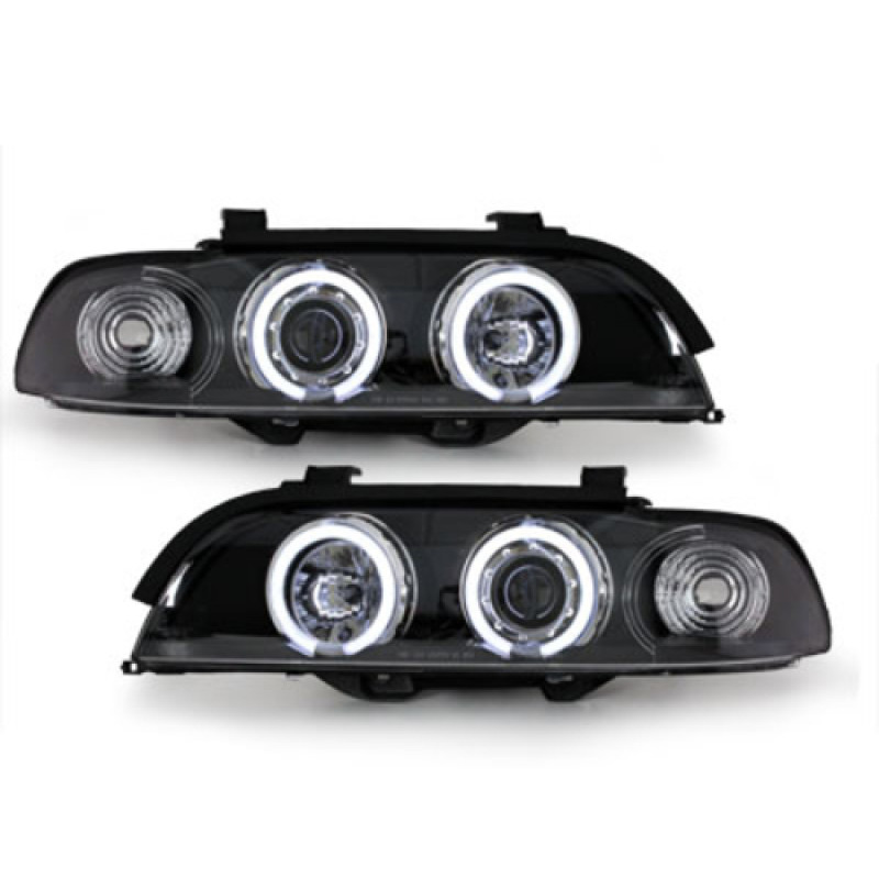 BMW e39 (95-00) CCFL lukturi, melni