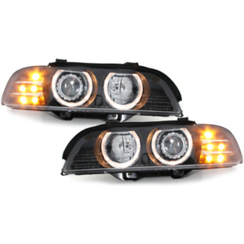 BMW e39 (95-00) lukturi, LED pagriezienu rādītāji, melni
