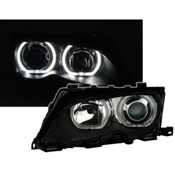 BMW e46 4D/5D (01-) LED lukturi, melni