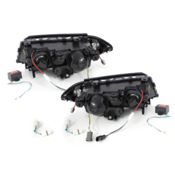 BMW e46 4D/5D (01-) lukturi, LED pagriezienu rādītāji, hromēti