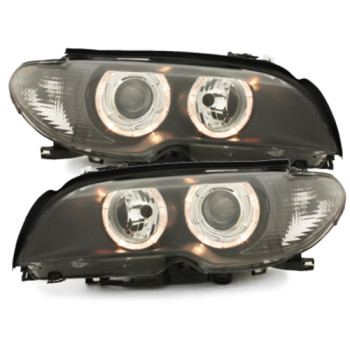 BMW e46 2D (03-06) lukturi, melni