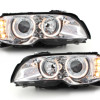 BMW e46 2D (03-06) lukturi, LED pagriezienu rādītāji, hromēti