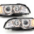 BMW e46 2D (03-06) lukturi, LED pagriezienu rādītāji, hromēti