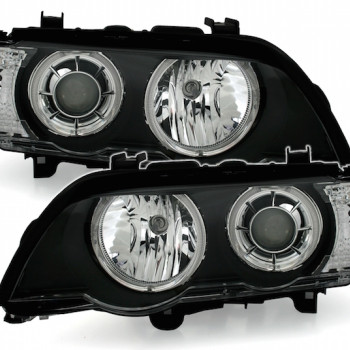 BMW X5 e53 (99-04) xenon, LED lukturi, melni