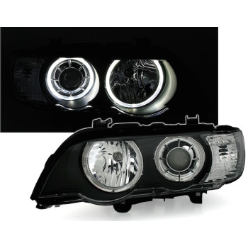 BMW X5 e53 (99-04) LED lukturi, melni
