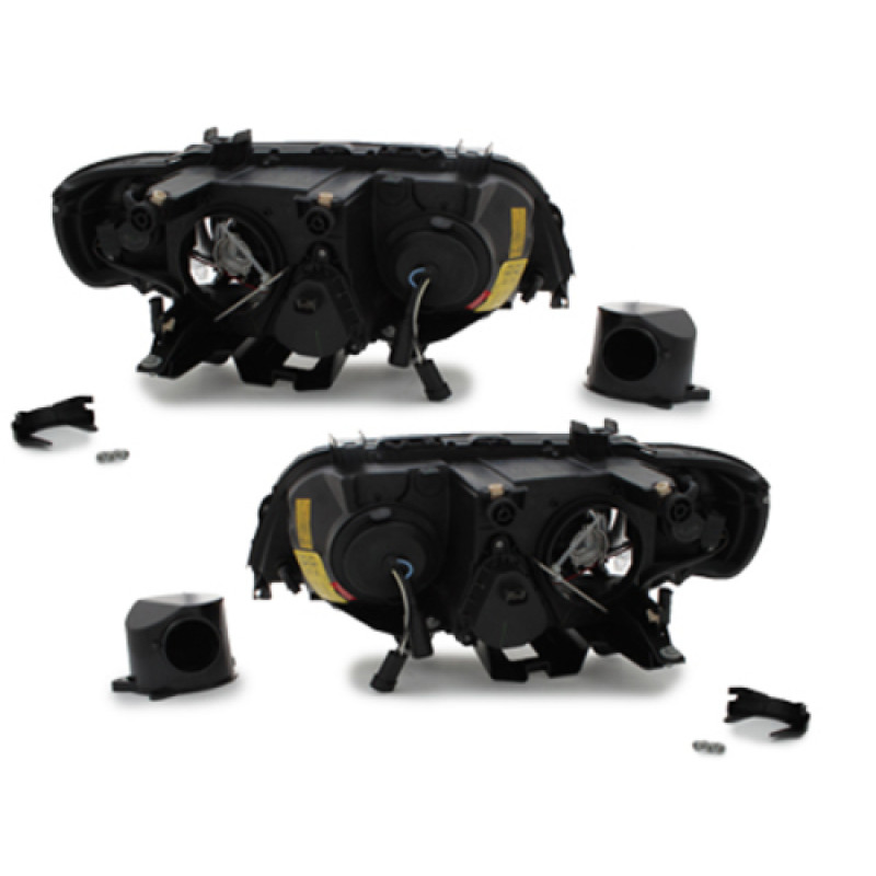 BMW X5 e53 (99-04) xenon, LED lukturi, melni