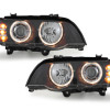 BMW X5 e53 (99-04) xenon lukturi, LED pagriezienu rādītāji, melni