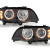 BMW X5 e53 (99-04) xenon lukturi, LED pagriezienu rādītāji, melni