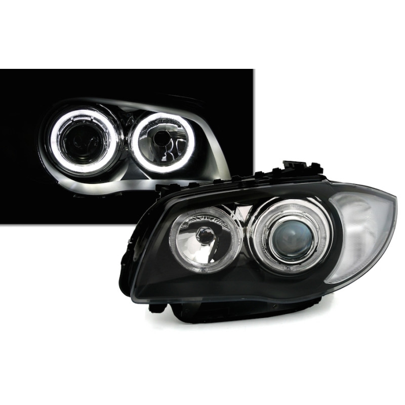 BMW e81/e82/e87/e88 (04-11) LED lukturi, melni