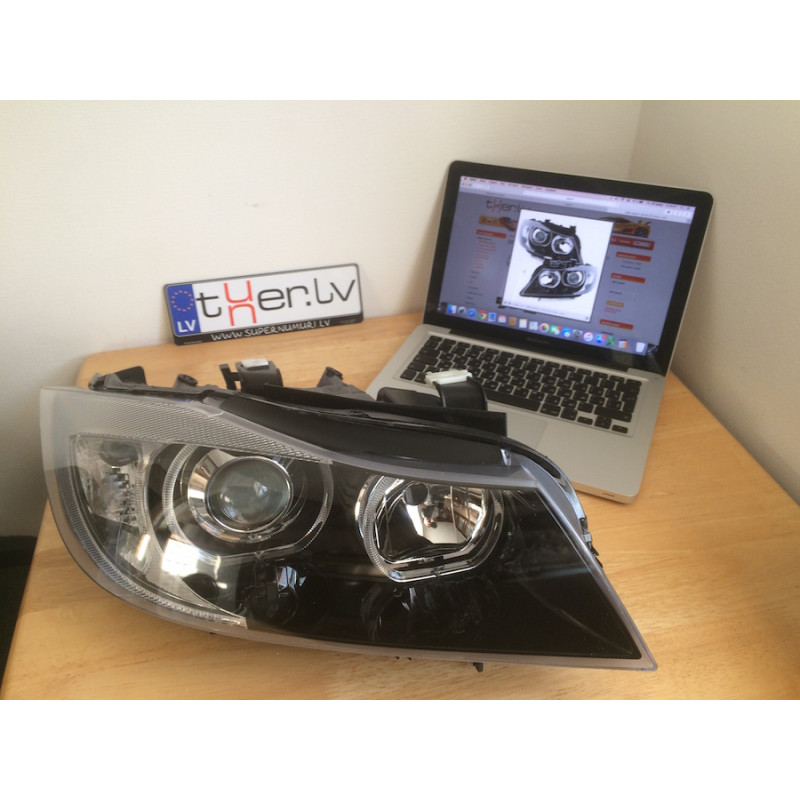 BMW e90/e91 (05-11)  LED lukturi, melni