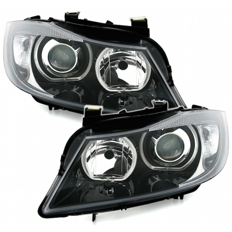 BMW e90/e91 (05-11)  LED lukturi, melni