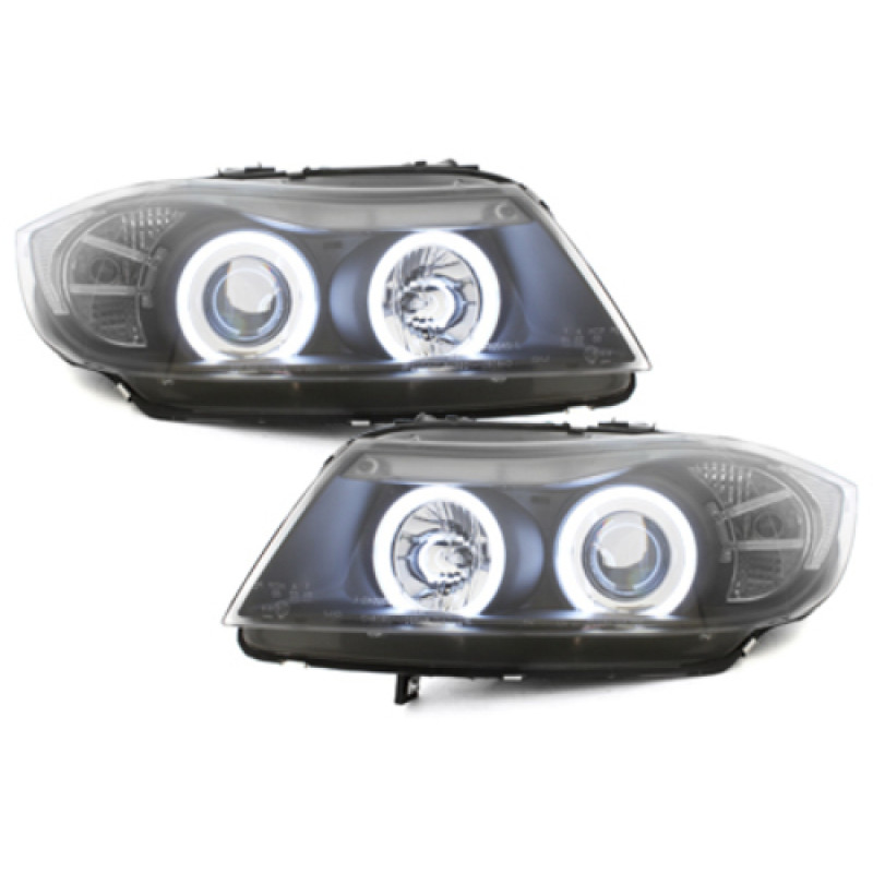 BMW e90/e91 (05-08) CCFL lukturi, melni