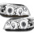 BMW e90/e91 (05-08) CCFL lukturi, hromēti