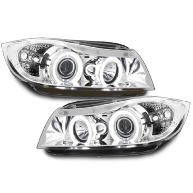BMW e90/e91 (05-08) CCFL lukturi, hromēti