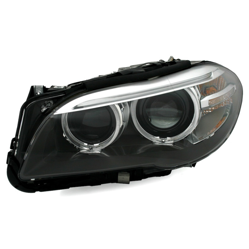 BMW f10/f11 (10-13) xenon, LCI-look lukturi, melni