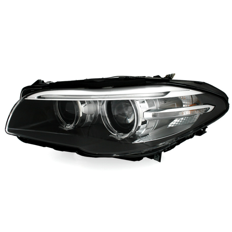 BMW f10/f11 (10-13) xenon, LCI-look lukturi, melni