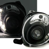 Fiat 500 (07-) LED lukturi, melni