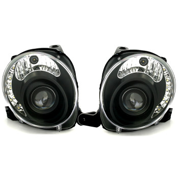 Fiat 500 (07-) LED lukturi, melni