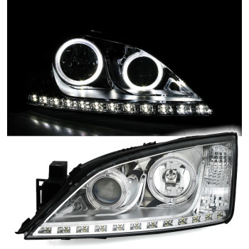 Ford Mondeo (00-07) LED lukturi, hromēti