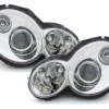 Mercedes c203 (01-08) headlights, chrome