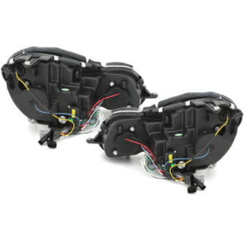Mercedes w211 (02-06) LED lukturi, hromēti