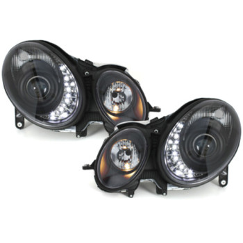 Mercedes w211 (02-06) LED lukturi, melni