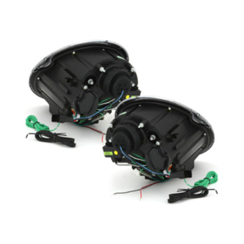 Mini Cooper/S (01-04) LED lukturi, melni