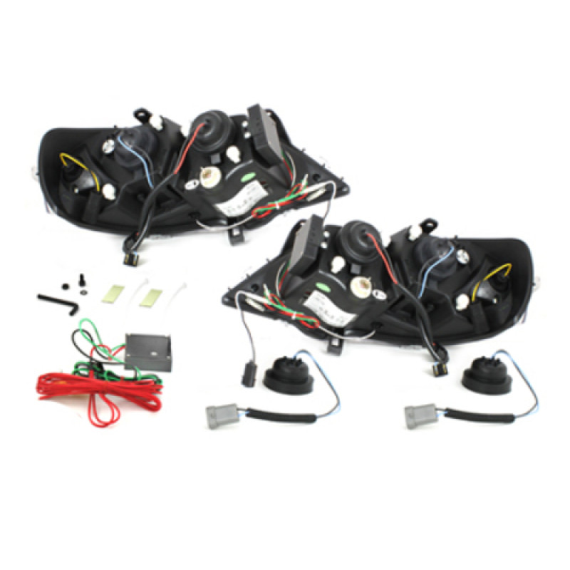 Opel Astra G (98-04) DRL lukturi, melni