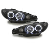 Peugeot 206 (98-06) CCFL lukturi, melni