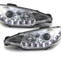 Peugeot 206 (98-06) LED lukturi, hrometi