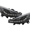 Peugeot 207 (06-10) LED lukturi, melni
