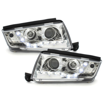 Skoda Fabia (99-06) LED lukturi, hrometi