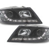 Skoda Octavia (04-09) xenon LED lukturi, melni