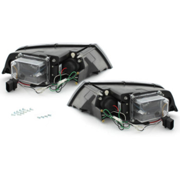 Skoda Octavia (04-09) xenon LED lukturi, melni