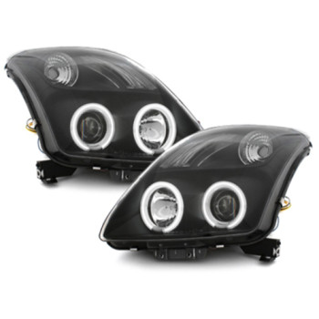 Suzuki Swift (05-10) CCFL lukturi, melni