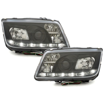 VW Bora (98-05) DRL lukturi, melni