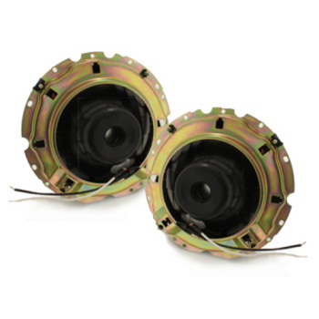 VW Golf (74-83) headlights with angel eyes, chrome