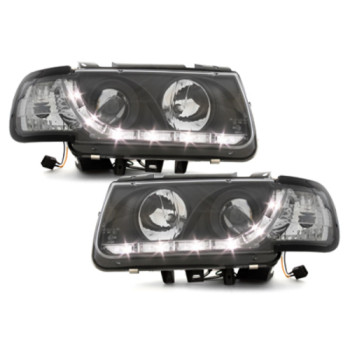 VW Polo 6N (94-99) LED lukturi, melni